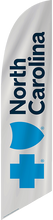 Load image into Gallery viewer, BCBSNC Branded Outdoor Flags Promotional Signage