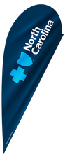Load image into Gallery viewer, BCBSNC Branded Outdoor Flags Promotional Signage